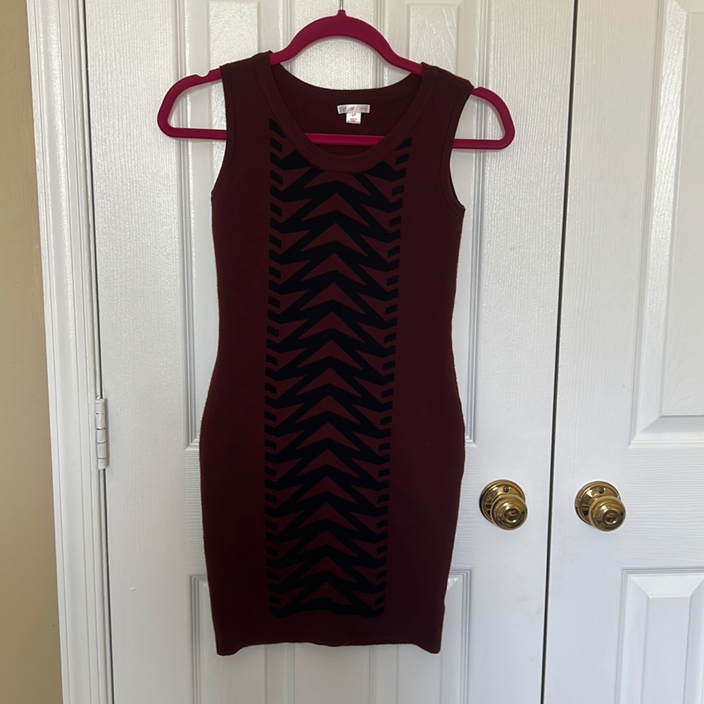 Sleeveless sweater dress